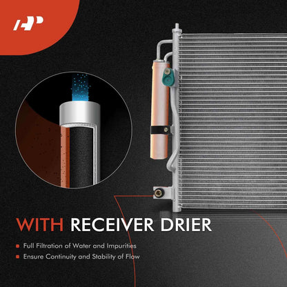 2X Radiator & AC Condenser Cooling Kit for Chevy Aveo5 (2004–2011)