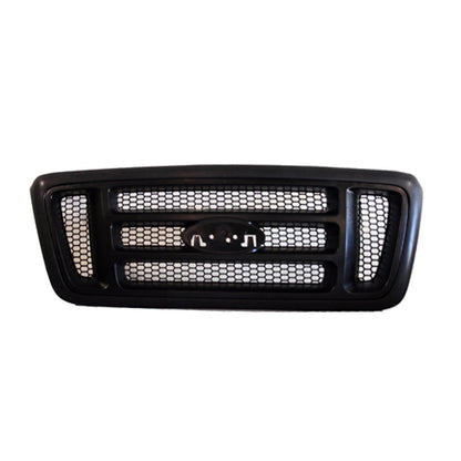 Front Grille Replacement Gray Textured Plastic Black Honeycomb for Nissan X-Trail (2010–2014)