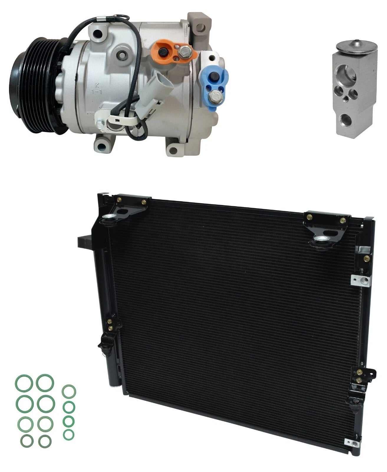 A C Compressor Kit With Condenser for Lexus LX570 5.7L (2020–2024)