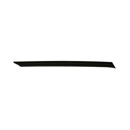 Replacement Black Textured Polypropylene Front Driver Side Upper Grille Molding