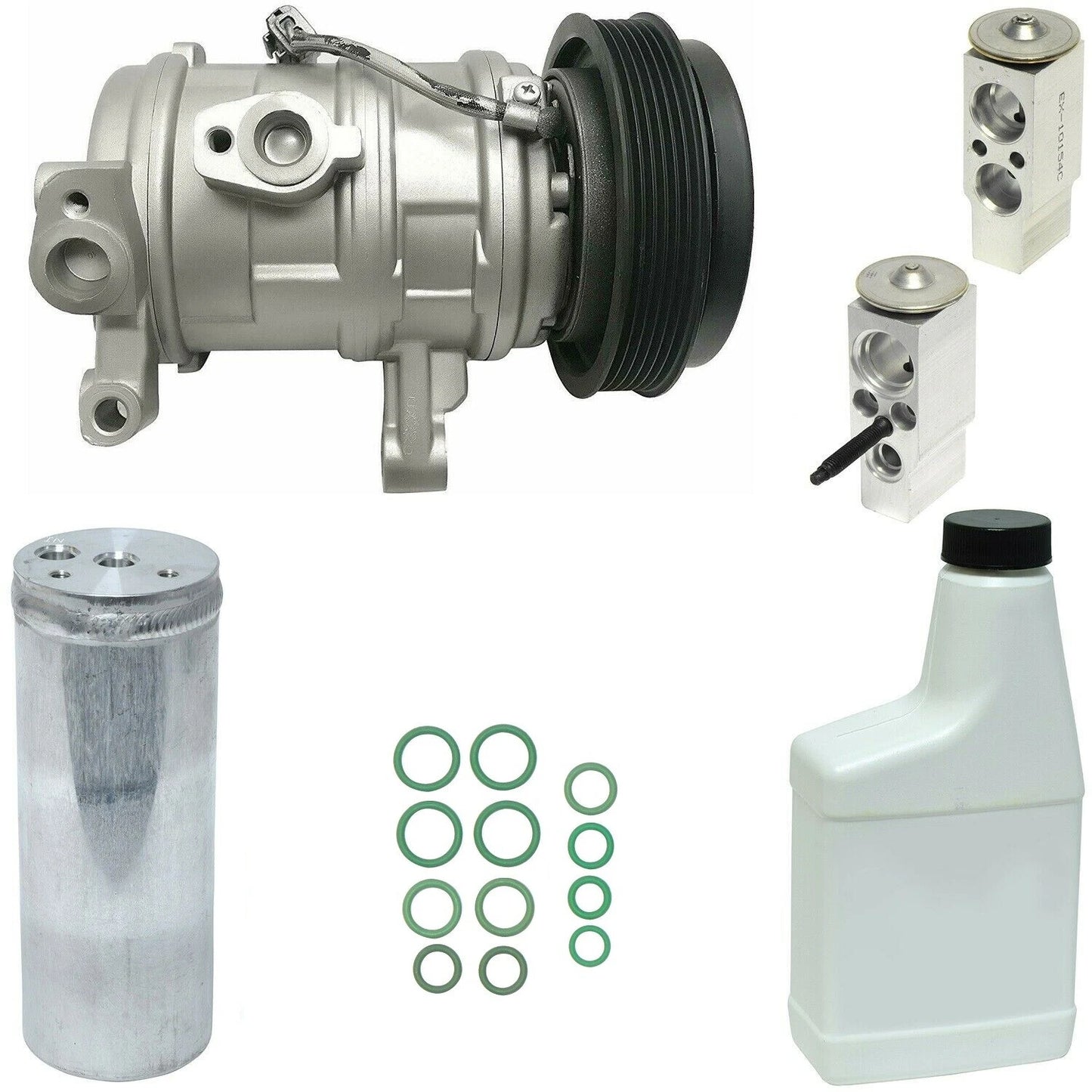 AC Compressor Kit Replacement for Ford F150 F250 (2011–2017)