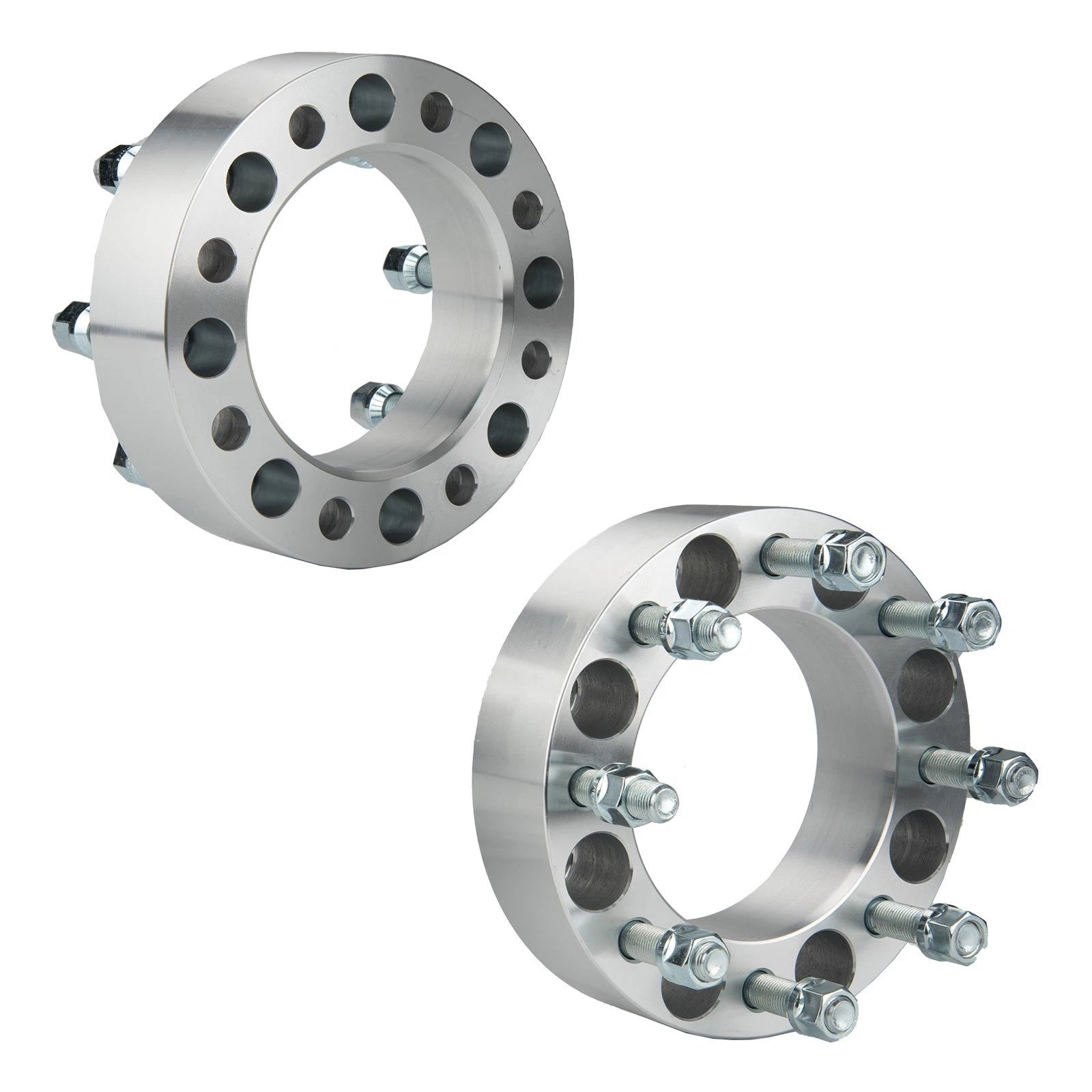 2x 2" Wheel Spacers for Ford E-350 & Ram 1500/2500 (126.15mm) 2010–2024
