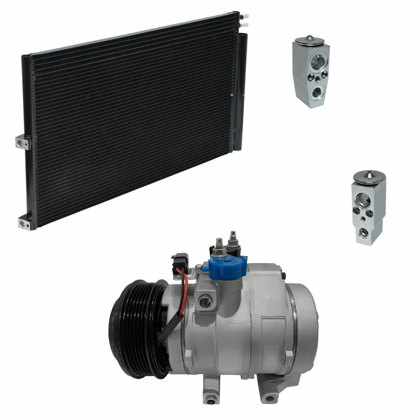 AC Compressor Kit With Condenser for Lincoln Navigator 5.4L (2013–2014)