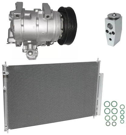AC Compressor Kit with Condenser for Honda Odyssey 3.5L (2013–2017)