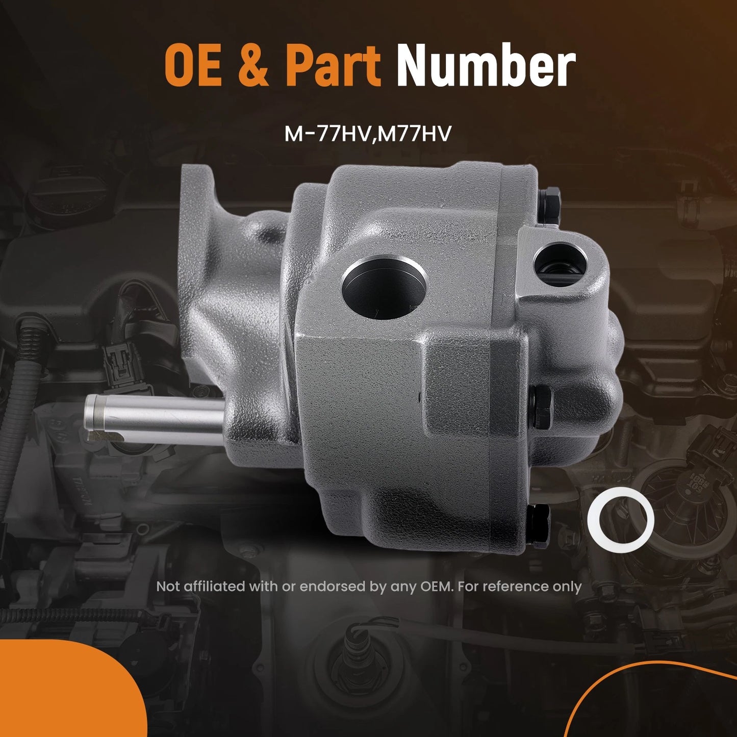 High Volume Oil Pump for Chevrolet K20 K30 Suburban (1976–1988)