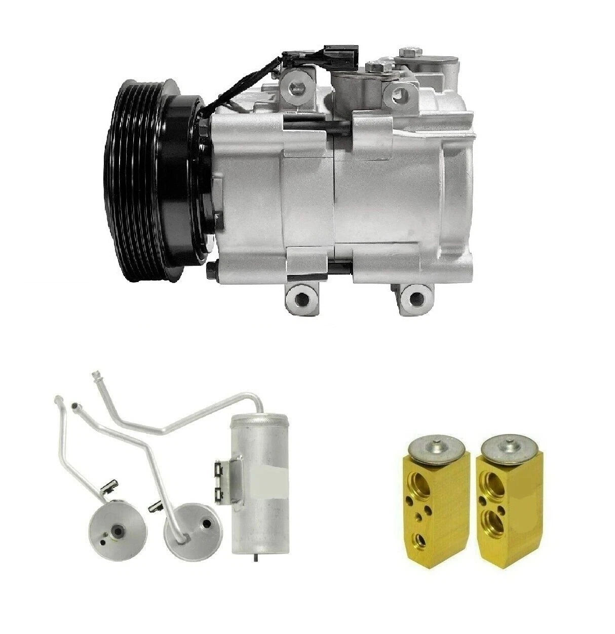 AC Compressor Kit Replacement for Hyundai Sonata 2.7L (2003–2004)