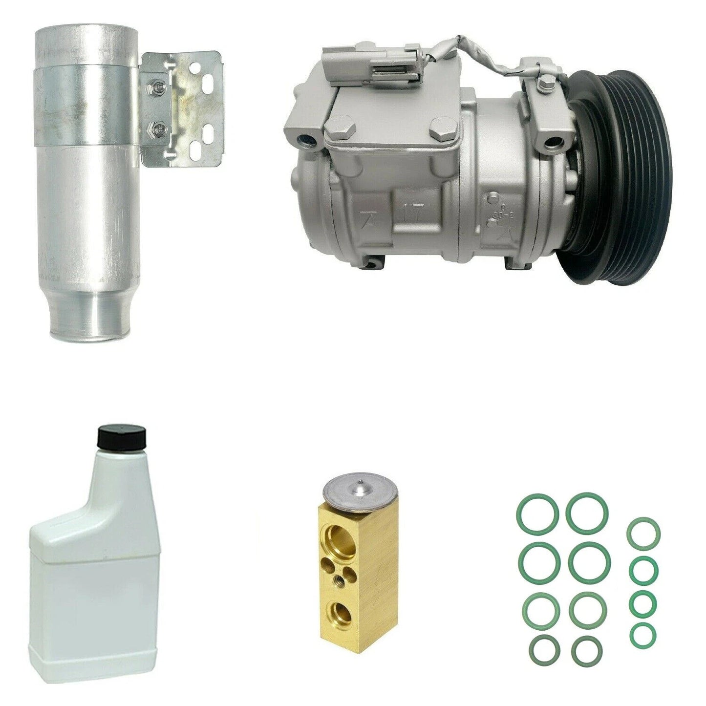 AC Compressor Kit Replacement for Dodge Grand Caravan 2.4L (1996–1997)