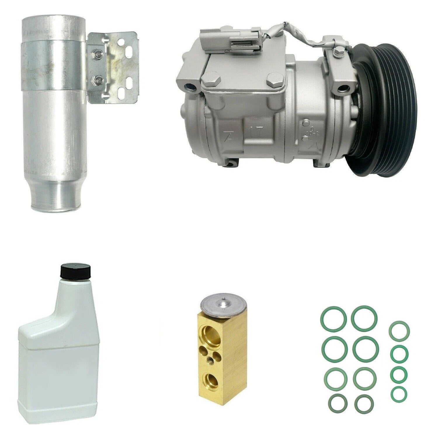 AC Compressor Kit Replacement for Dodge Grand Caravan 2.4L (1996–1997)