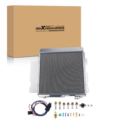 3 Row Aluminum Radiator Fan for Jeep Wrangler TJ YJ (1987–2006)