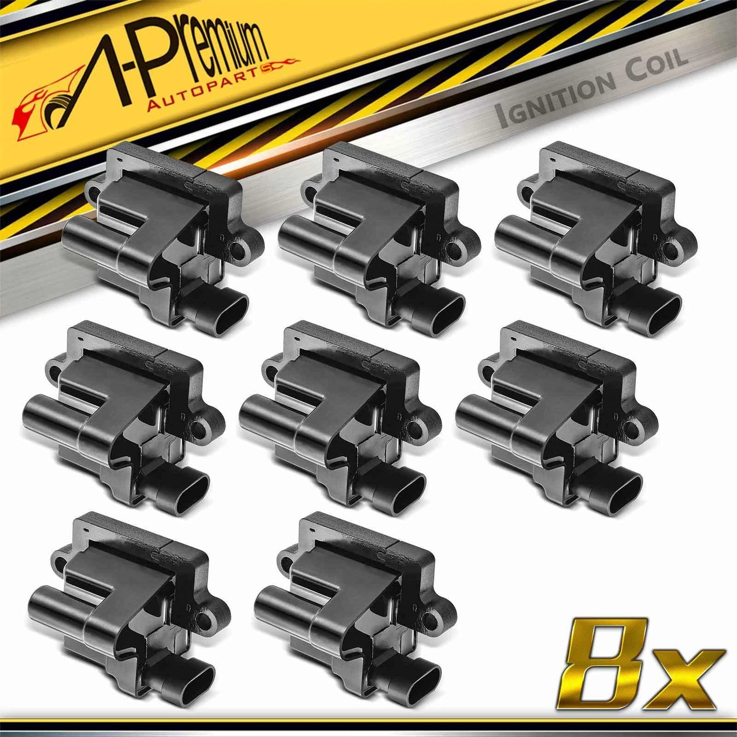 8x Ignition Coil for Chevrolet Silverado 1500/2500 (1999–2006)