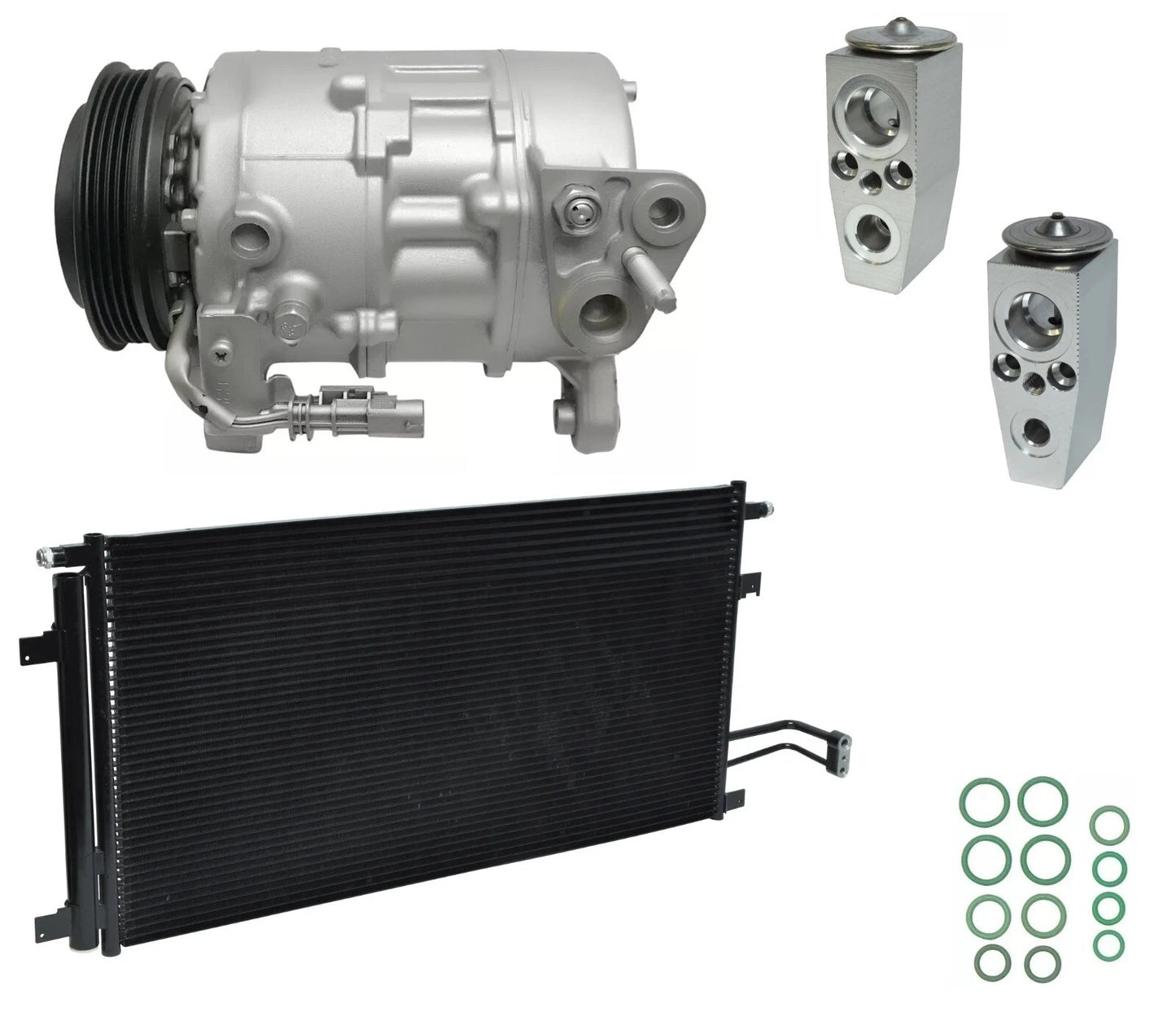 A/C Compressor Kit With Condenser for Chevrolet Suburban 5.3L (2019–2019)