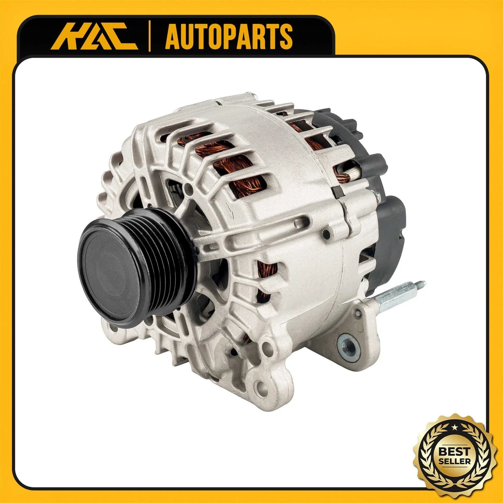 Alternator for Volkswagen 1.8L 1.9L 2.0L Beetle (1999–2006) & Golf Jetta (1999–2006)