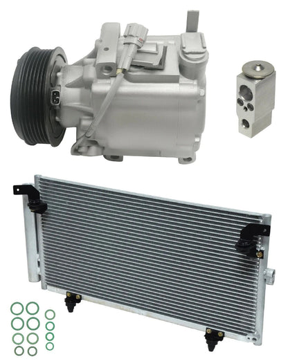 AC Compressor Kit With Condenser for Subaru Outback 3.0L (2007–2007)