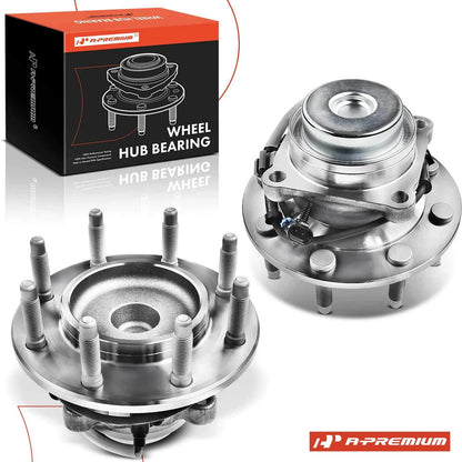 2X Front Wheel Hub & Bearing Assembly for Chevrolet Express 2500 (2003–2023)