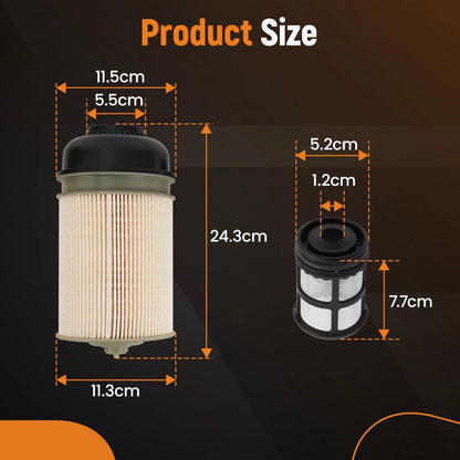 Fuel Filter for Freightliner Detroit DD13 DD15 DD16 (2014–2019)