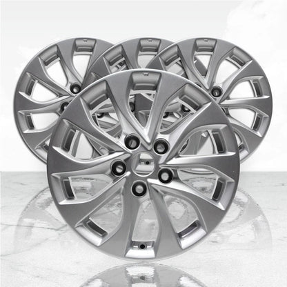 16 Inch Silver Wheel Replacement by JTE for 2016-2018 Nissan Sentra (16x6.5)