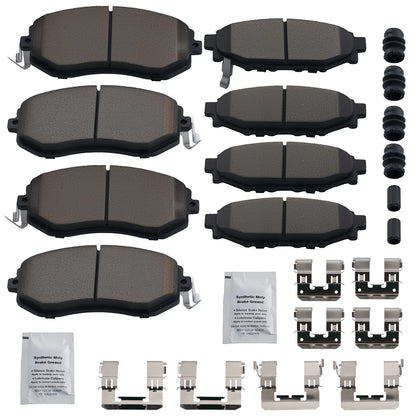 Front Ceramic Brake Pads for Subaru XV Crosstrek (2013–2017)