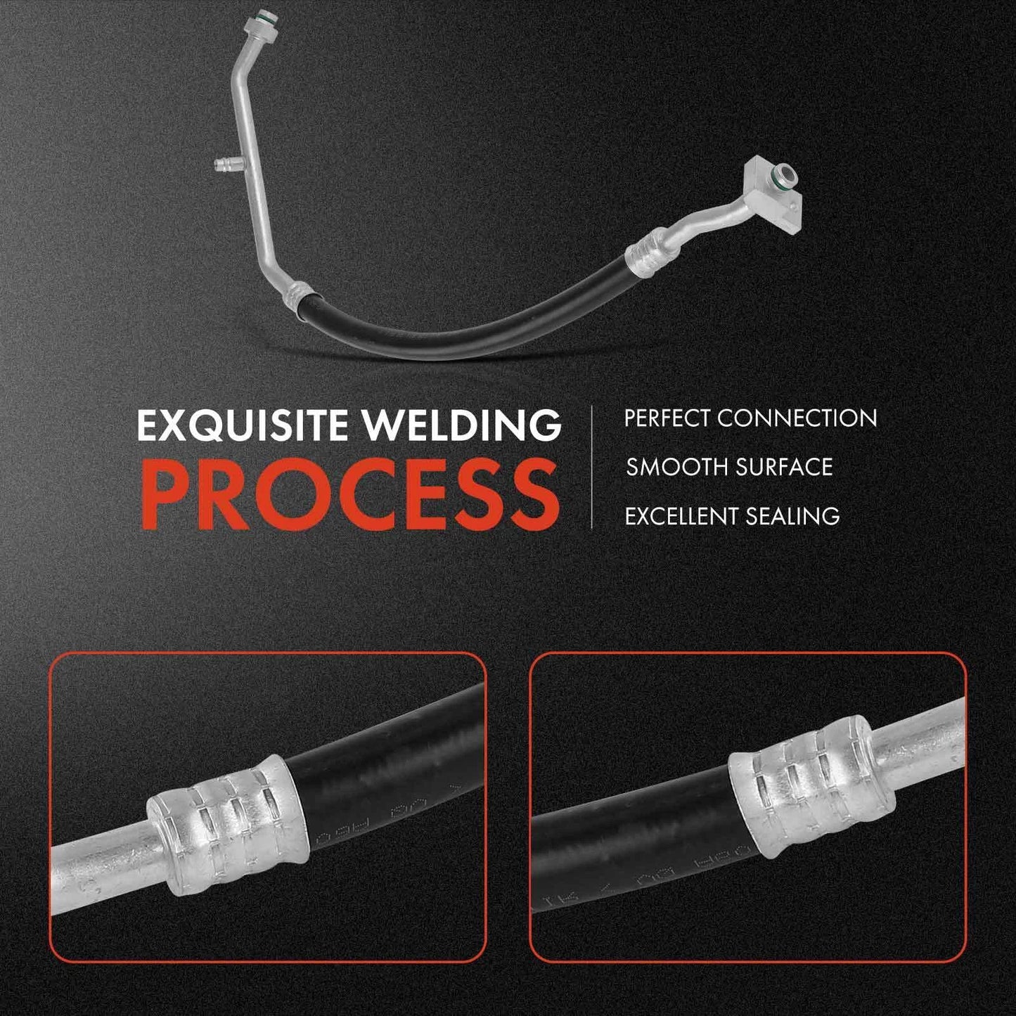 A/C Refrigerant Suction Line Hose for Dodge Caravan (2001–2007)