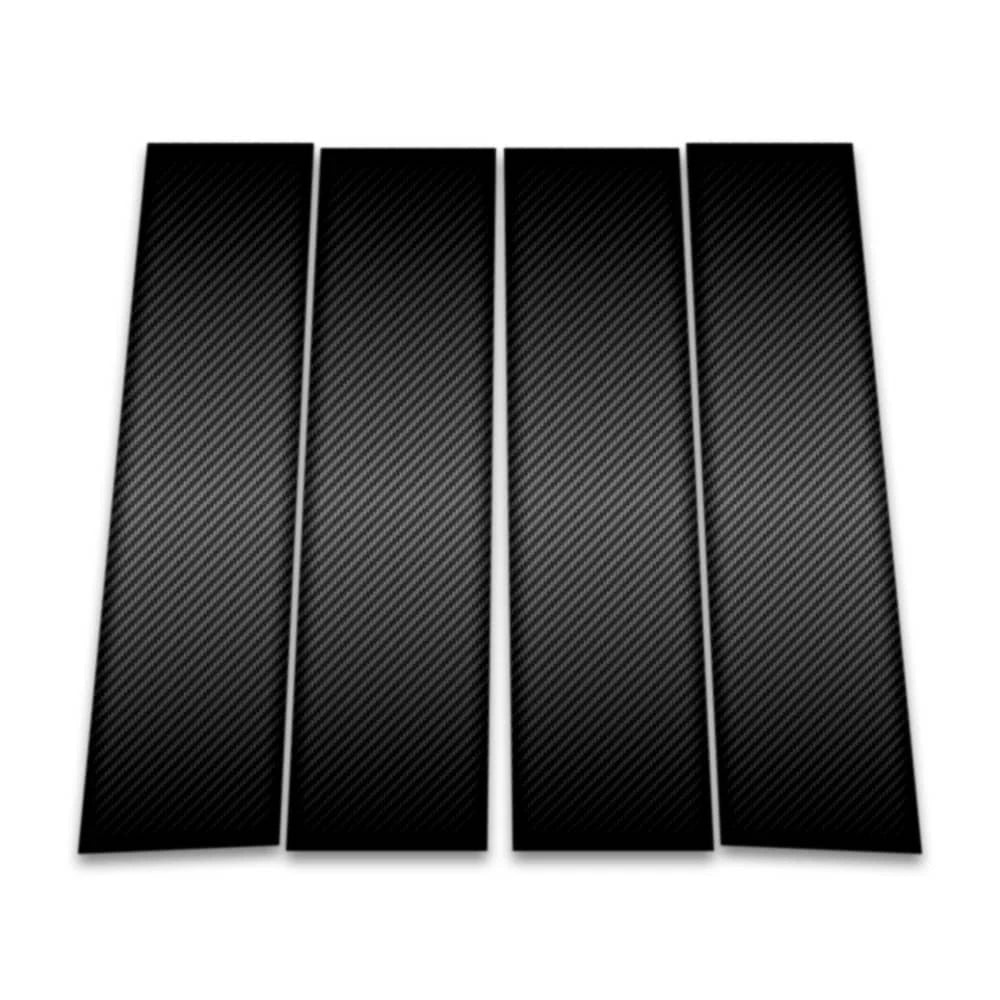4pc Carbon Fiber Pillar Post Covers for 2018-2023 Ford Expedition