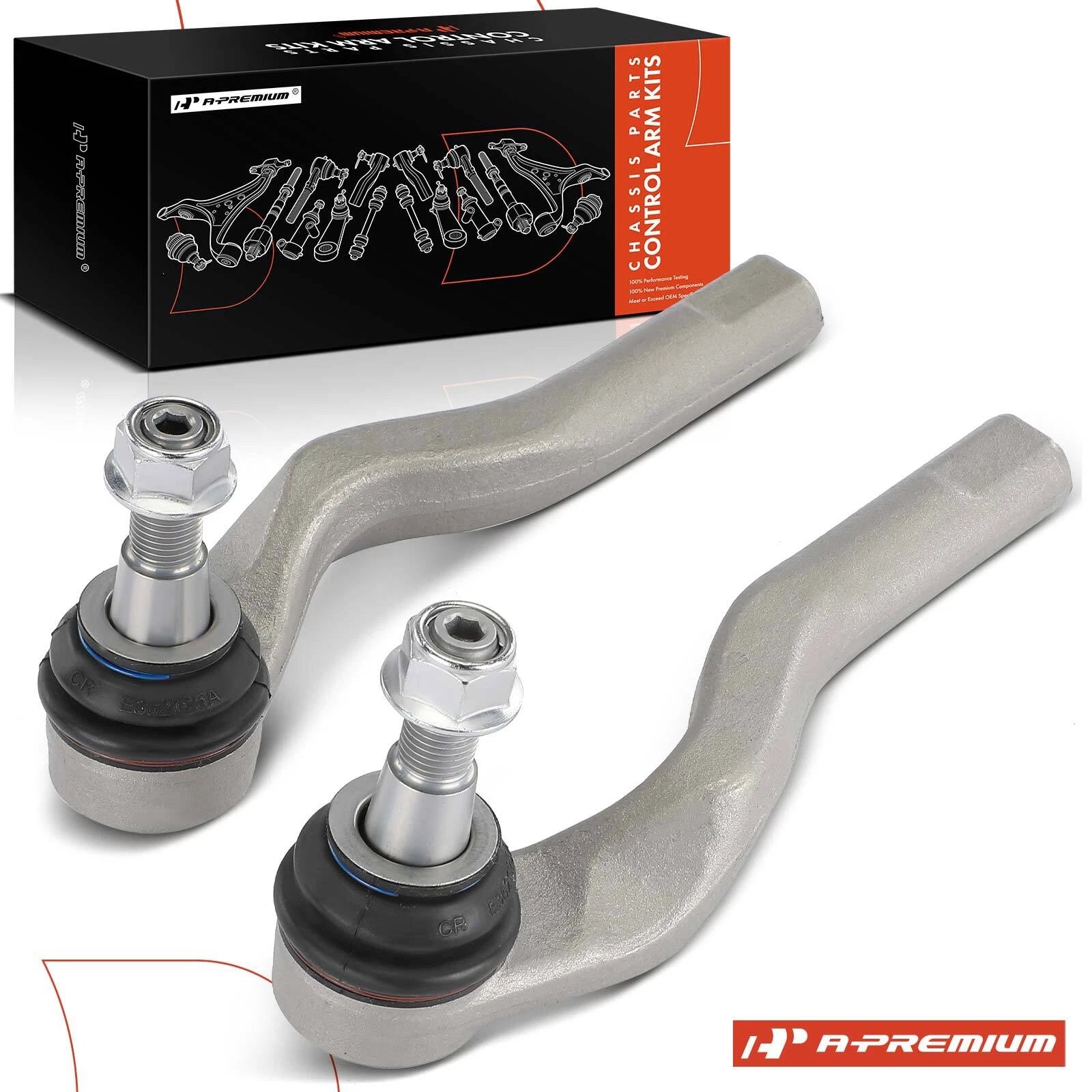 2X Front Outer Tie Rod End for Mercedes-Benz Metris (2016–2021)