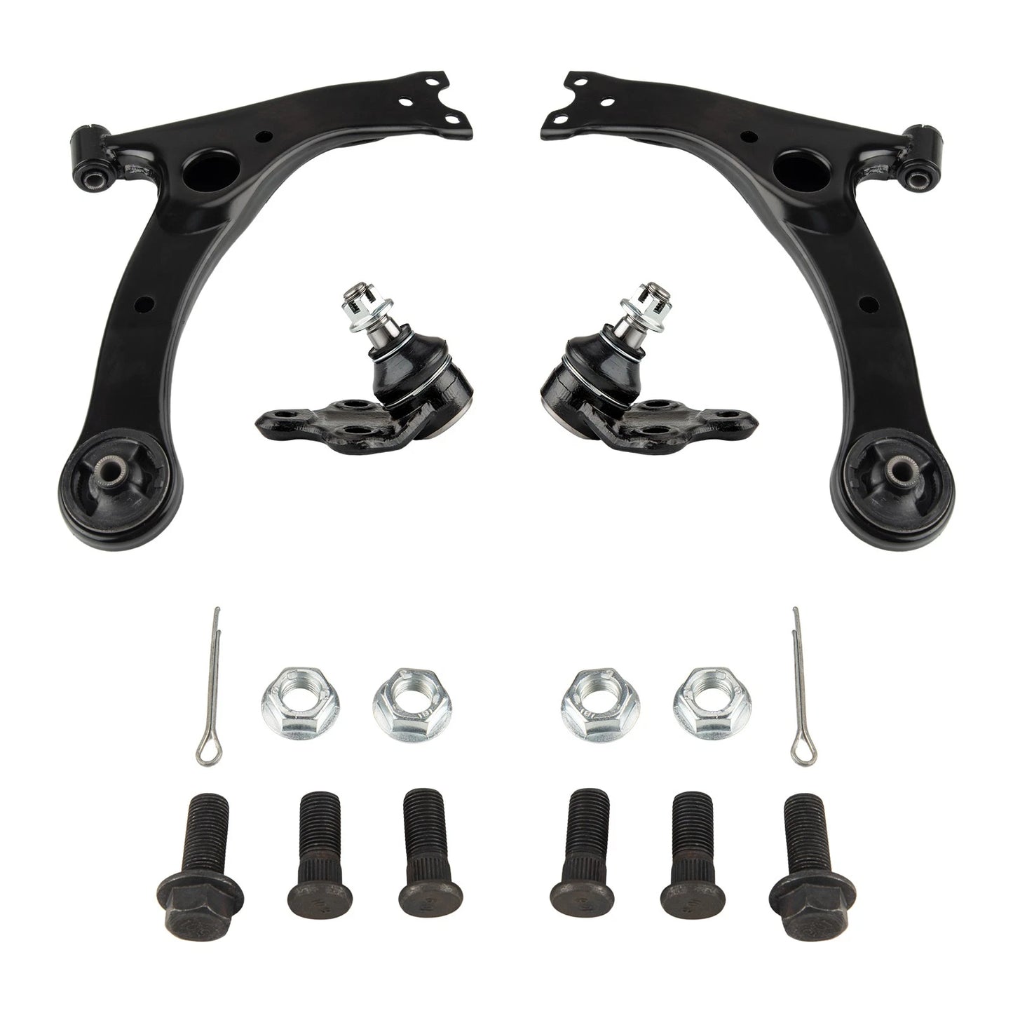 Front Lower Control Arms Ball Joints for 2003–2008 Toyota Corolla (Set of 4)