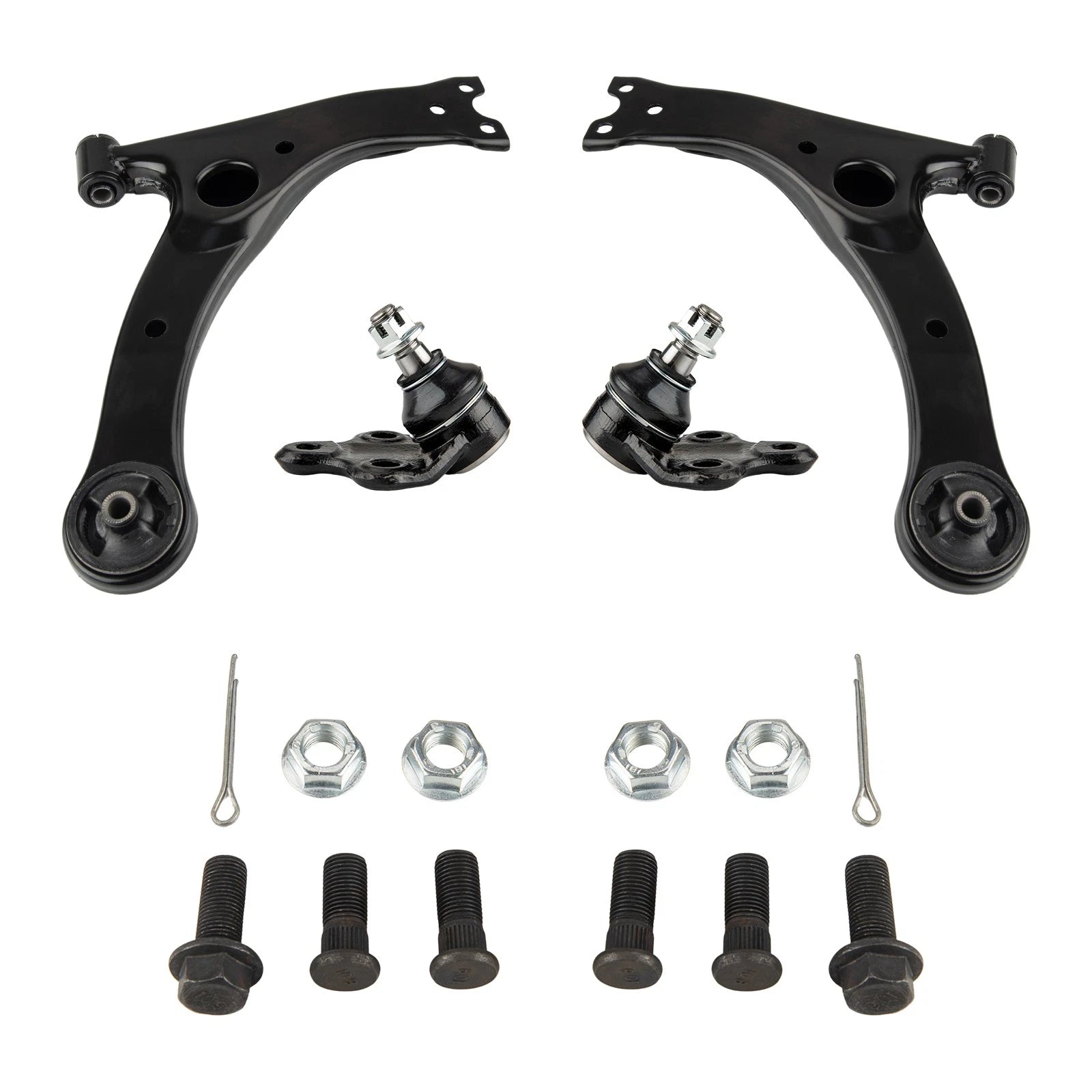 Front Lower Control Arms Ball Joints for 2003–2008 Toyota Corolla (Set of 4)