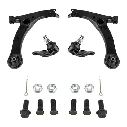 Front Lower Control Arms Ball Joints for 2003–2008 Toyota Corolla (Set of 4)