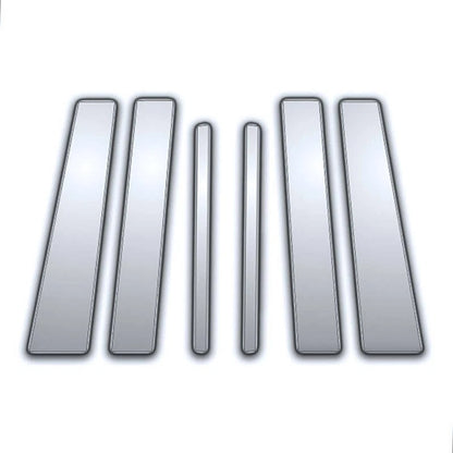 Chrome Pillar Post Cover Set for Nissan Armada (2003–2010)