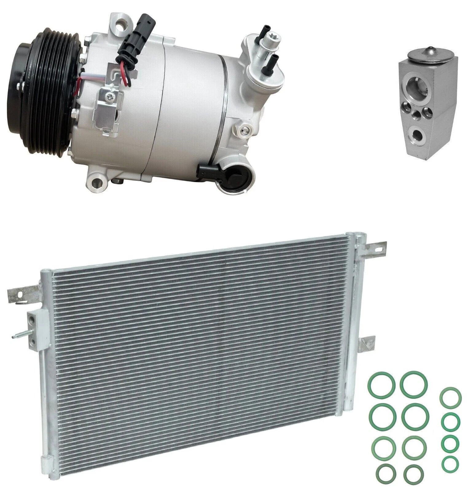 A/C Compressor Kit With Condenser for GMC Canyon 2.8L (2019–2019)
