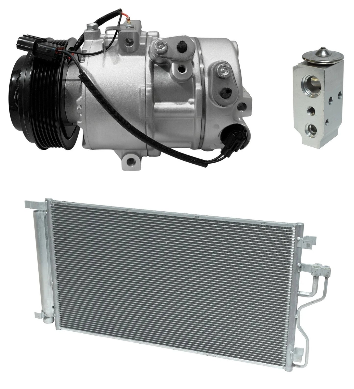 A/C Compressor Kit with Condenser for Hyundai Tucson 2.0L (2015–2015)