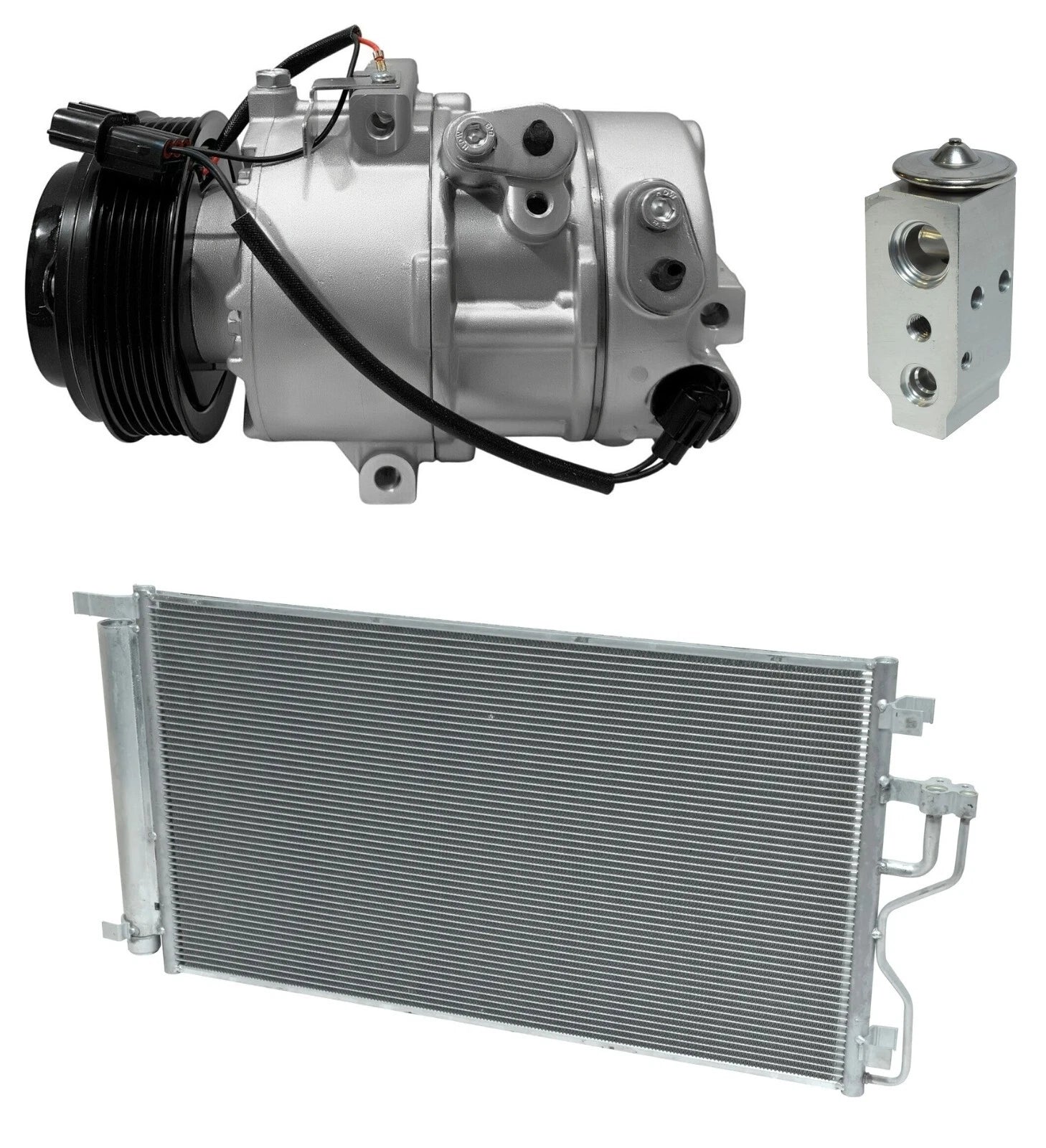 A/C Compressor Kit with Condenser for Hyundai Tucson 2.0L (2015–2015)