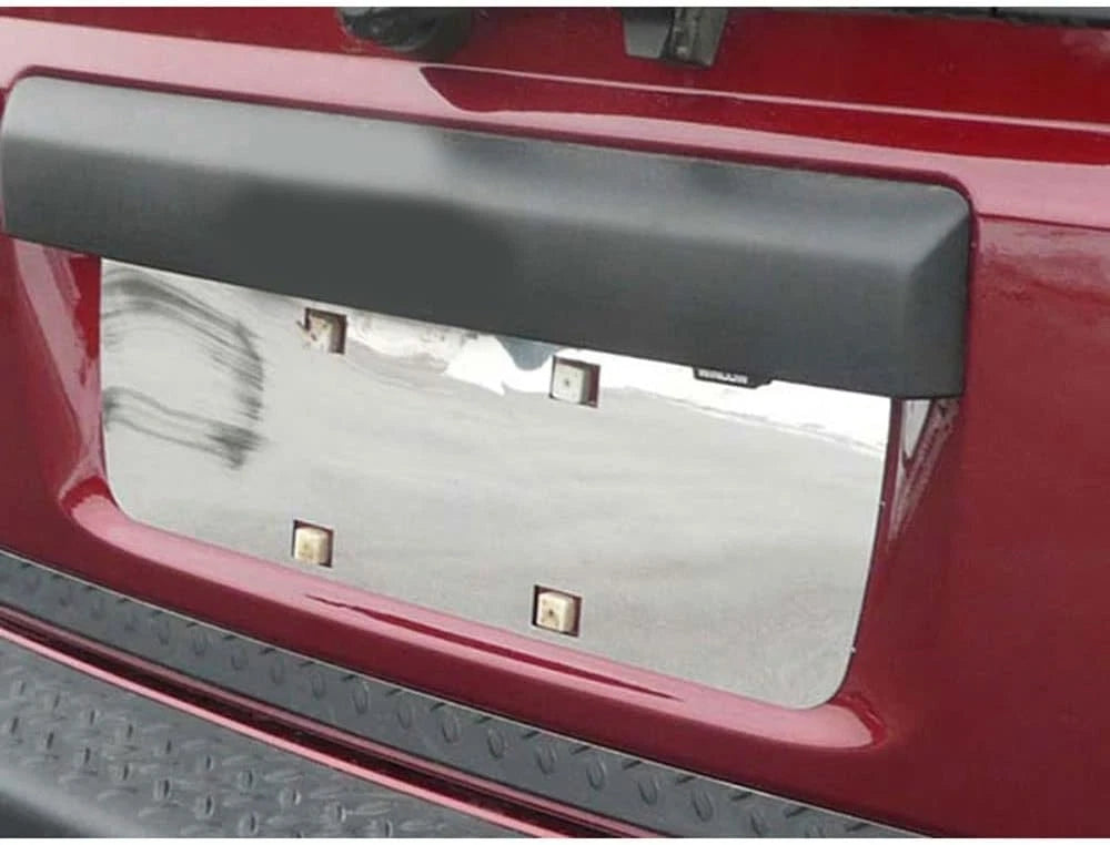 Luxury FX Chrome License Plate Bezel for 2006-2010 Jeep Commander