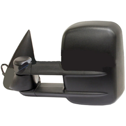 Replacement Textured Driver Side Power Door Mirror w/Heated Glass w/Turn Signal