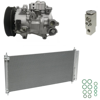 AC Compressor Kit With Condenser for Acura TLX 3.5L V6 (2017–2020)