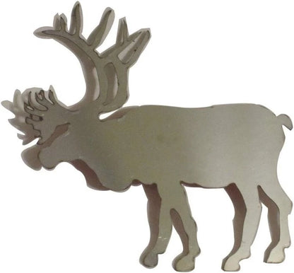 2pc. Luxury FX Elk/Moose Emblem Decal Set Accessory - LUXFX3703