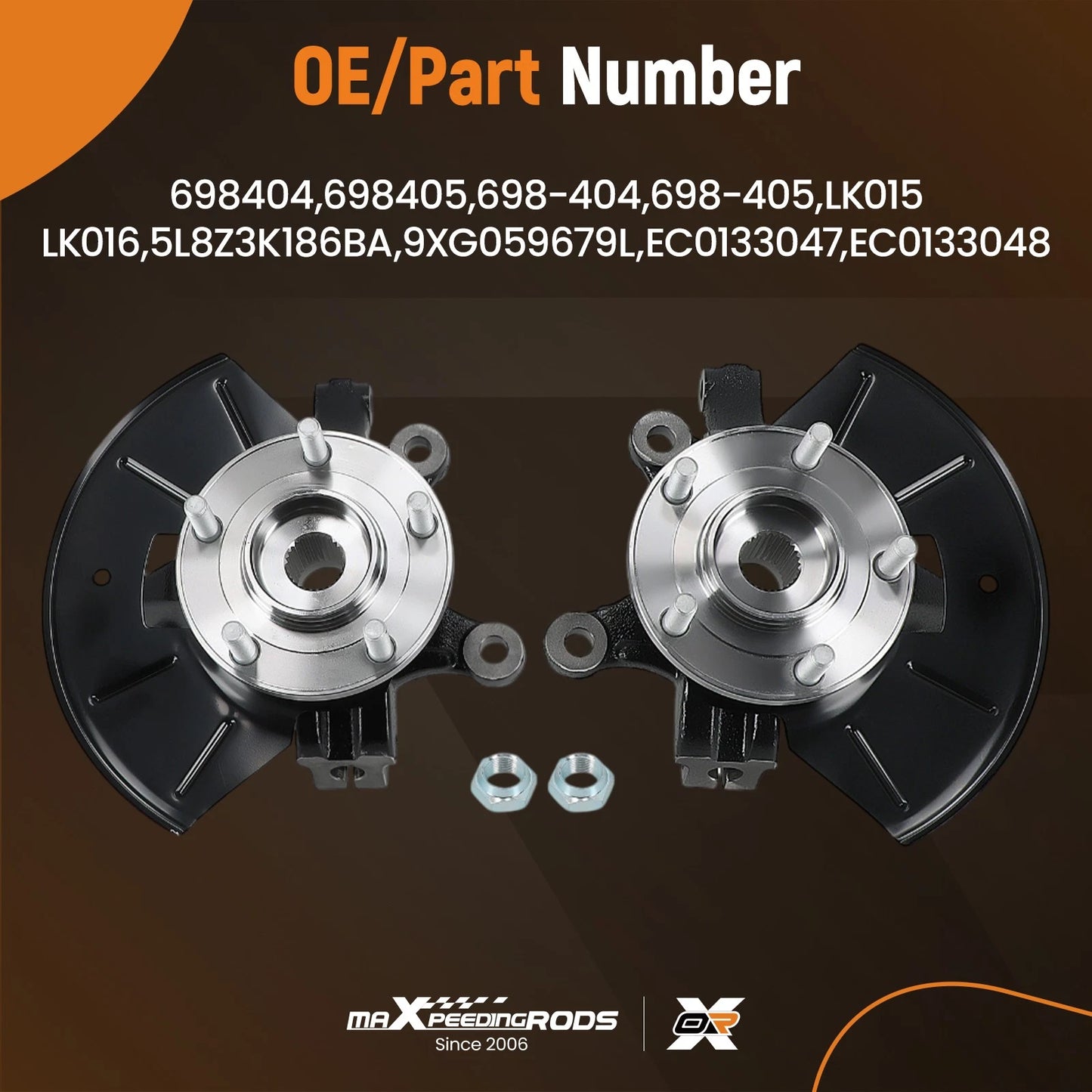 Front Steering Knuckle Assembly for Ford Escape Mazda Tribute (2005–2012)