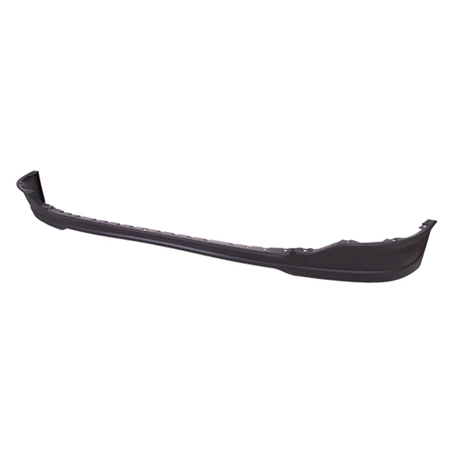 Replacement Gray Textured Plastic Front Lower Bumper Deflector