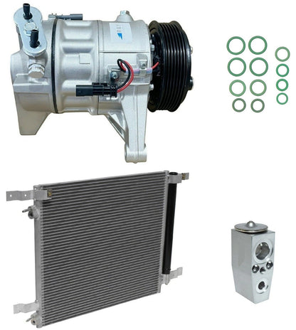 A C Compressor Kit With Condenser for Cadillac SRX 3.6L (2012–2016)