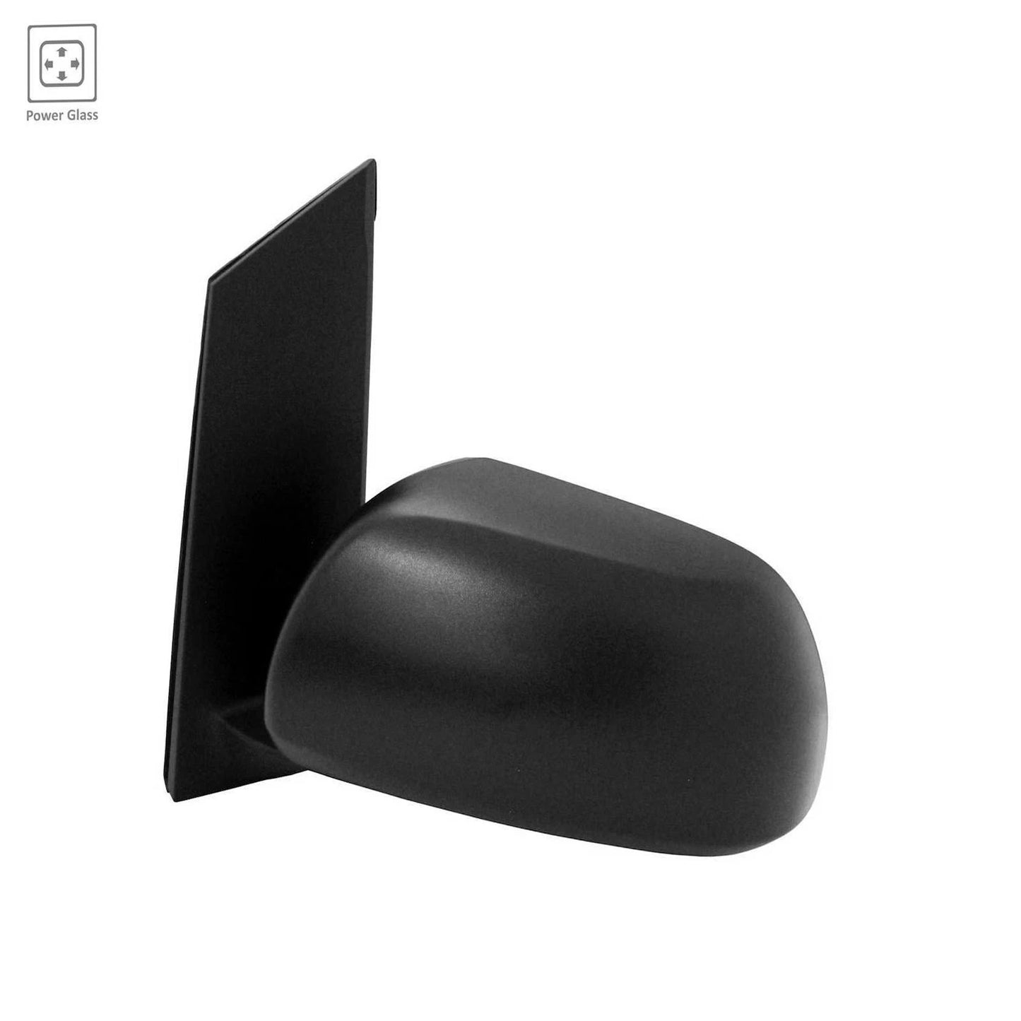 Driver Power Door Mirror Replacement Textured w Spotter Glass for Toyota RAV4 (2013–2018)