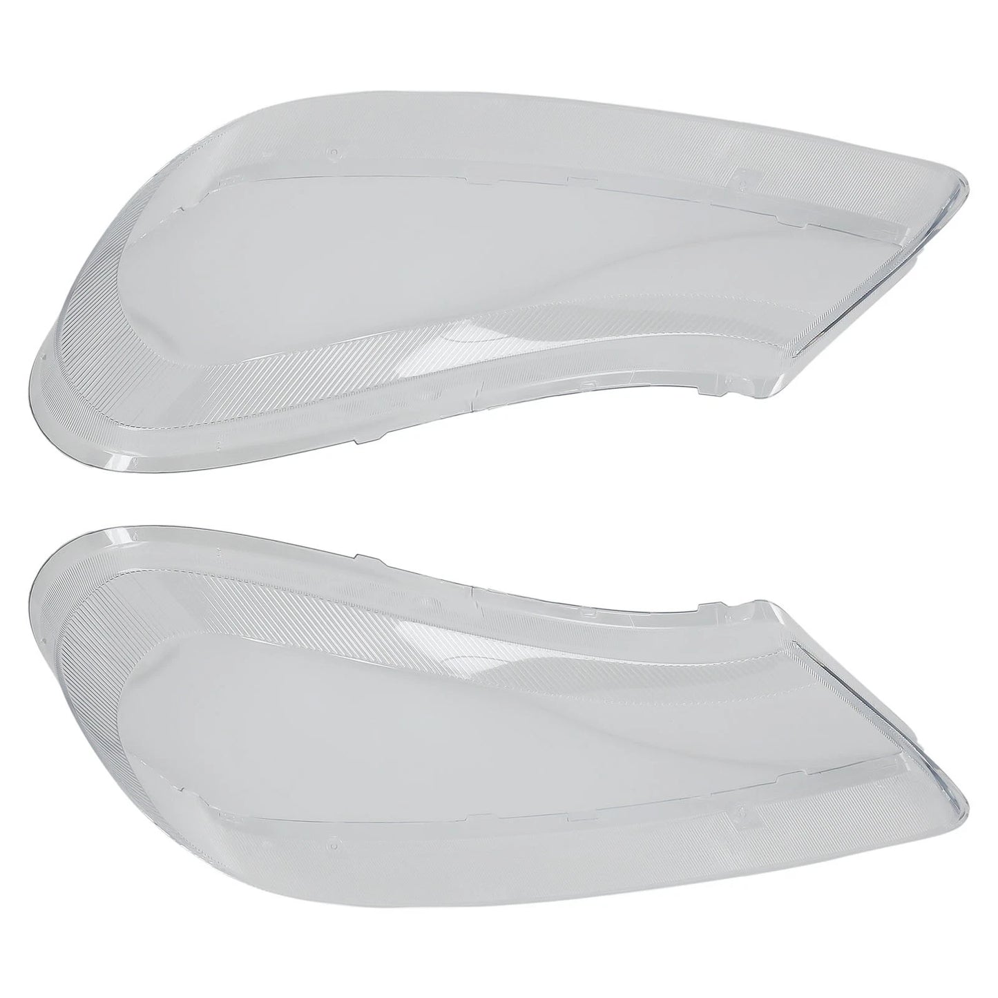 Front Headlamp Lens Cover Pair for Porsche Cayenne 957 (2007–2010)