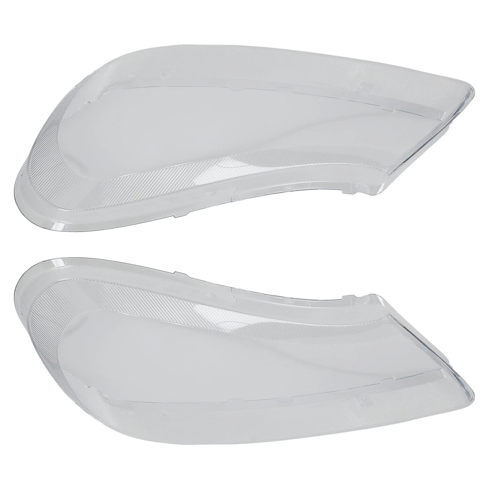 Front Headlamp Lens Cover Pair for Porsche Cayenne 957 (2007–2010)