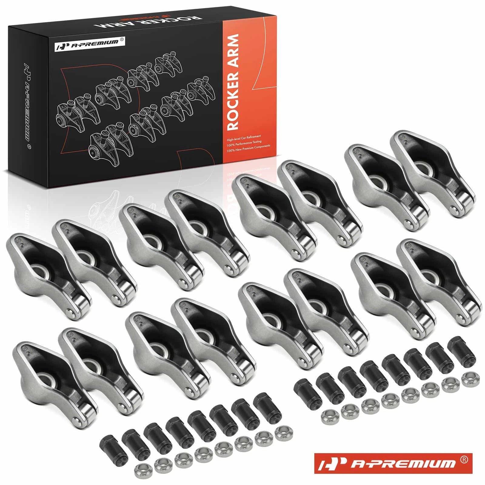 4340 Steel Roller Tip Rocker Arms for Chevy SBC 350