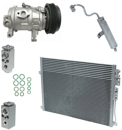 A C Compressor Kit With Condenser for Jeep Commander 3.7L (2006–2010)