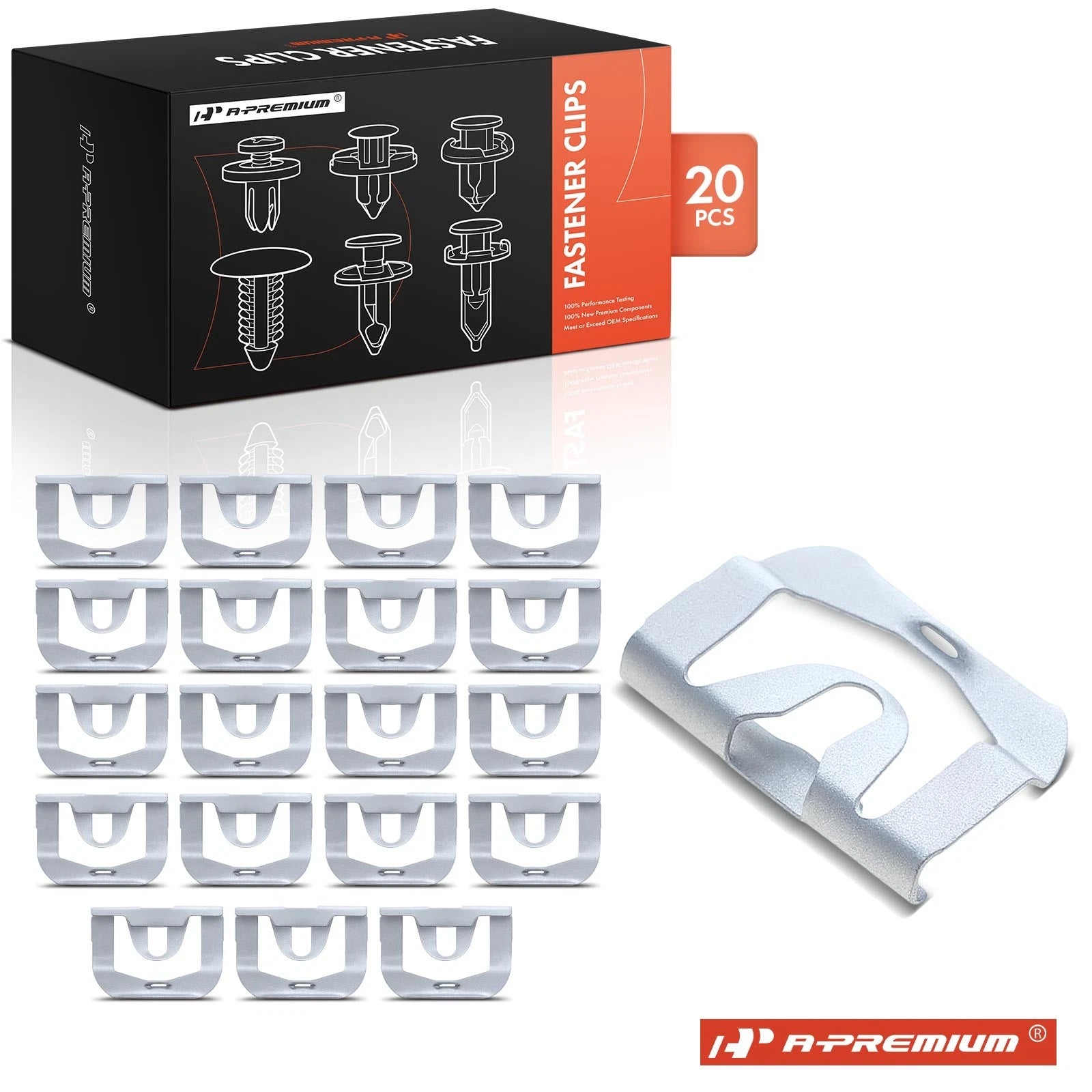 20Pcs Windshield Reveal Moulding Clips for Chevy Camaro Impala