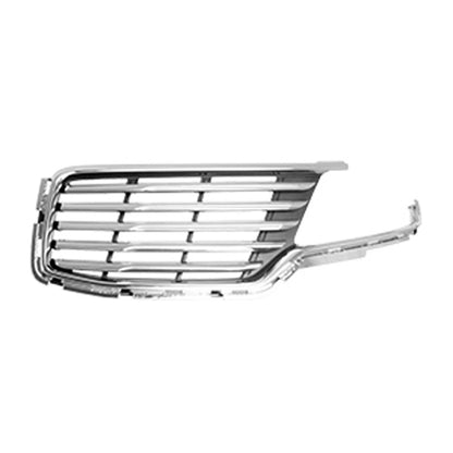 Replacement Chrome ABS Plastic Driver Side Grille For 2016-2018 Lincoln MKX