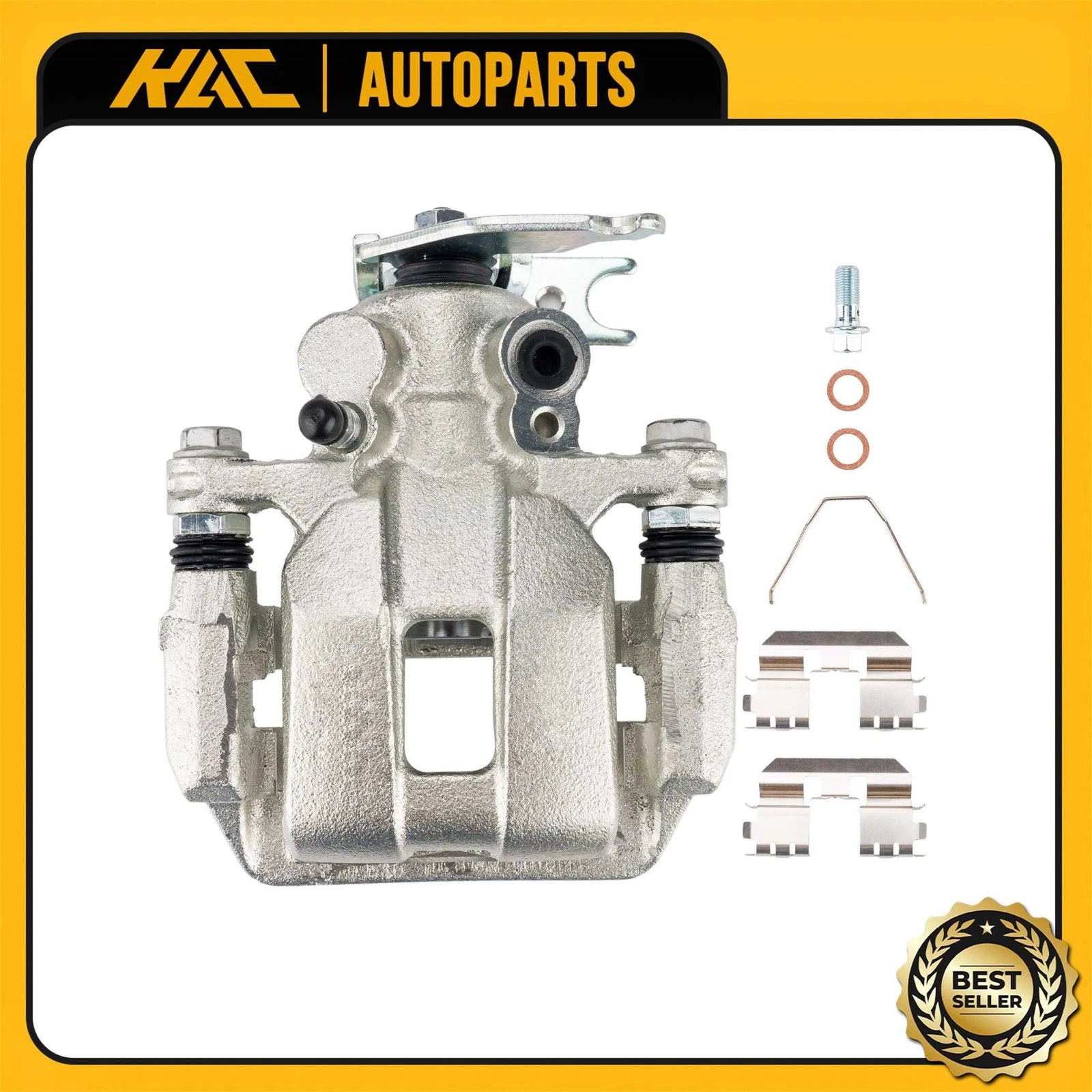 Disc Brake Caliper with Bracket for Honda Accord (2013–2017) Rear Left Side