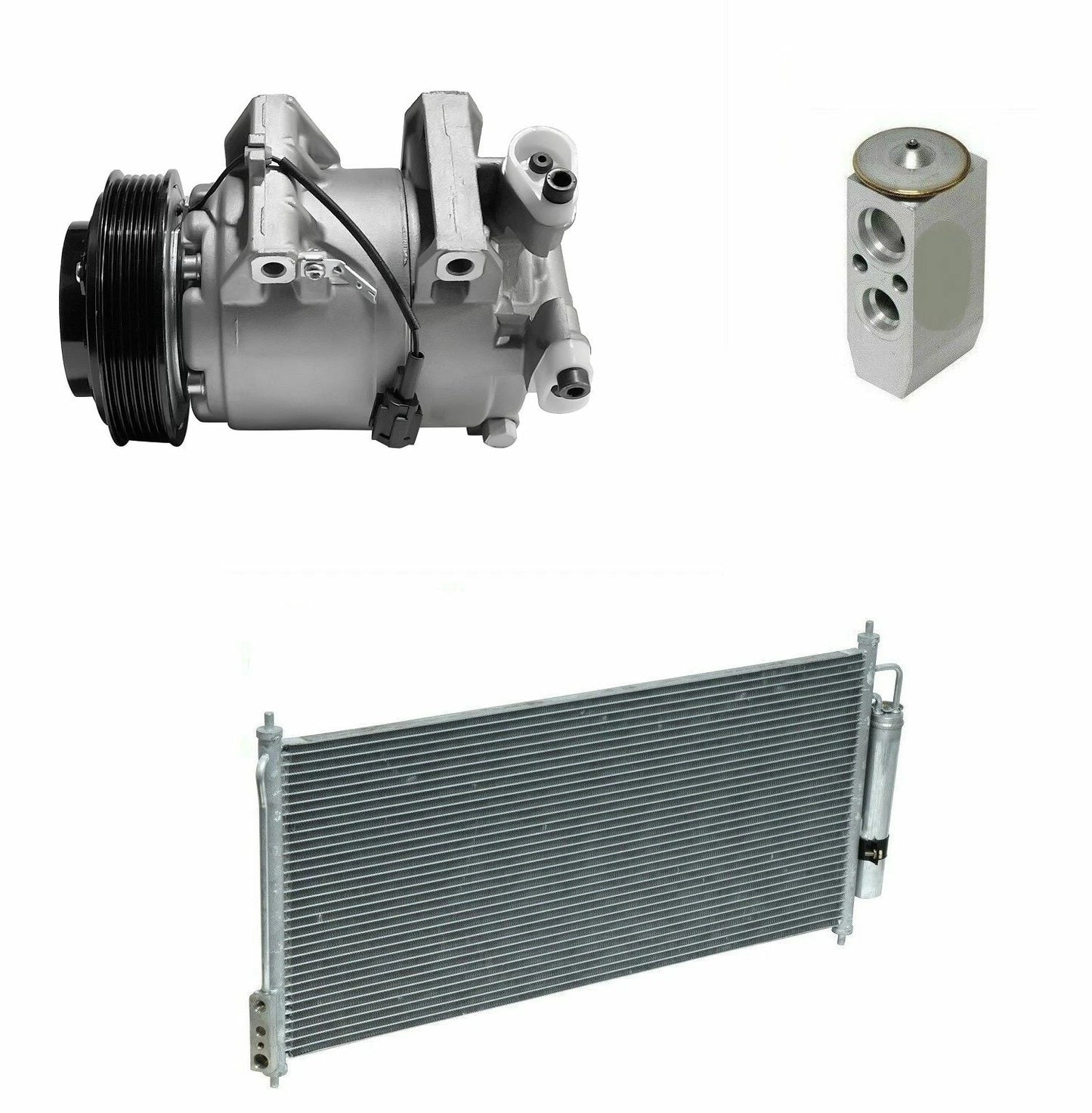 AC Compressor Kit With Condenser for Nissan Altima 2.5L (2003–2006)