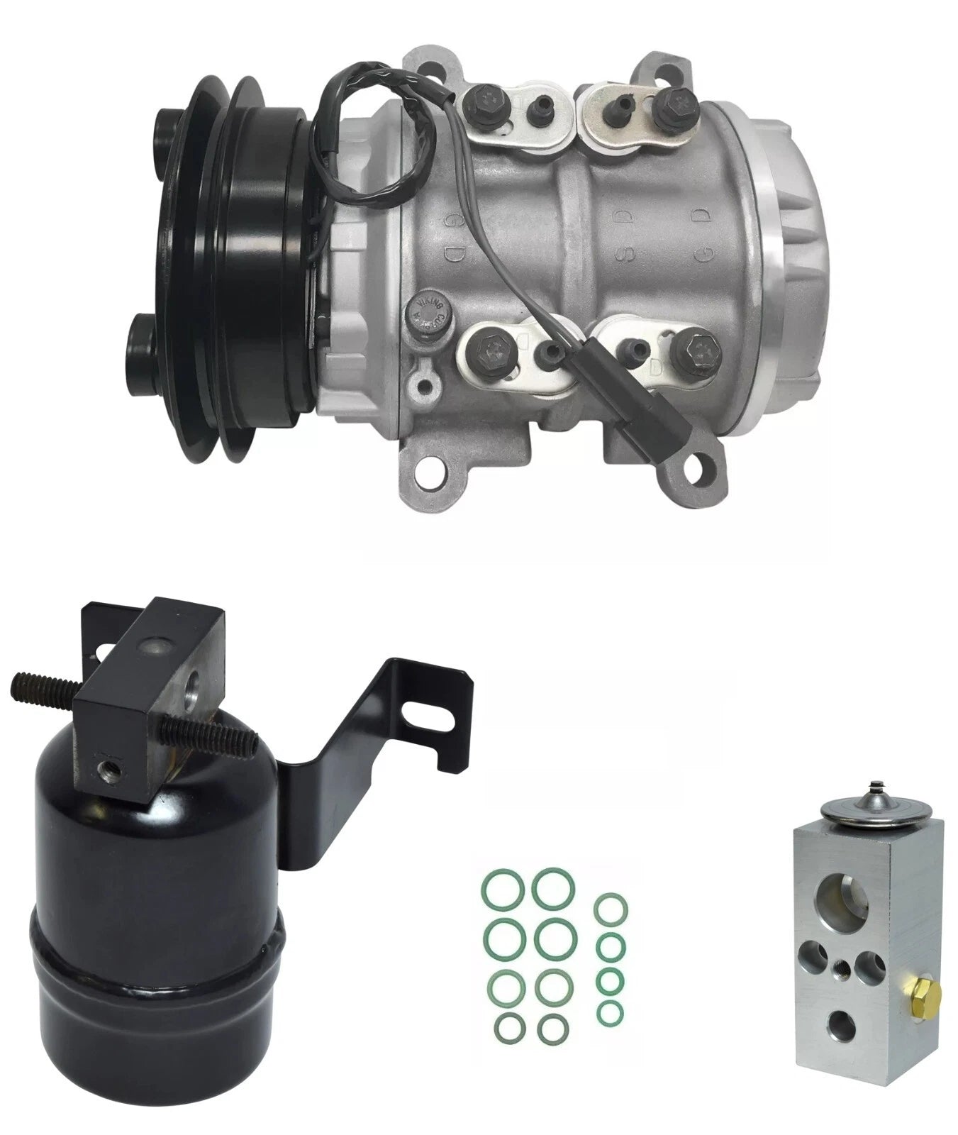 AC Compressor Kit Replacement for Dodge Caravan 2.5L (1989–1995)