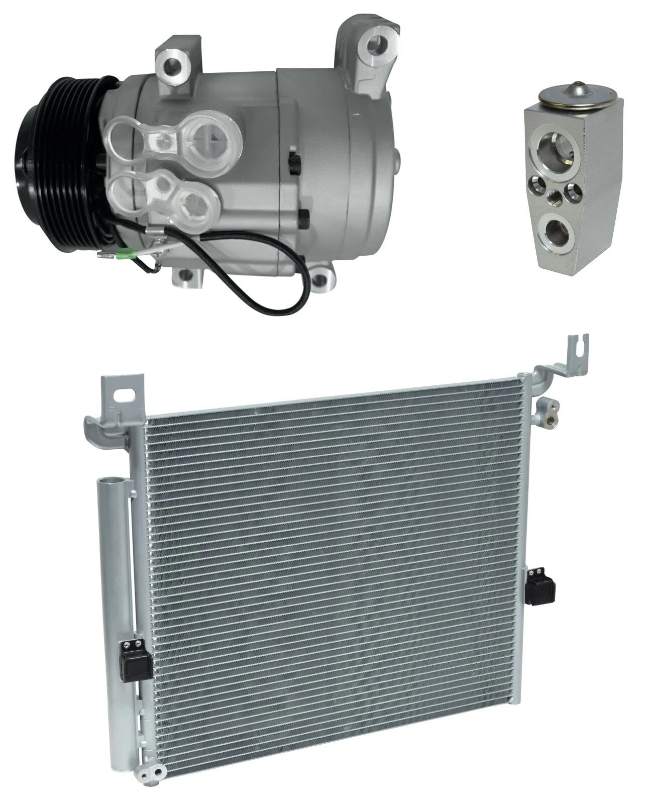 AC Compressor Kit With Condenser for Toyota Tacoma 2.7L 4.0L (2007–2015)