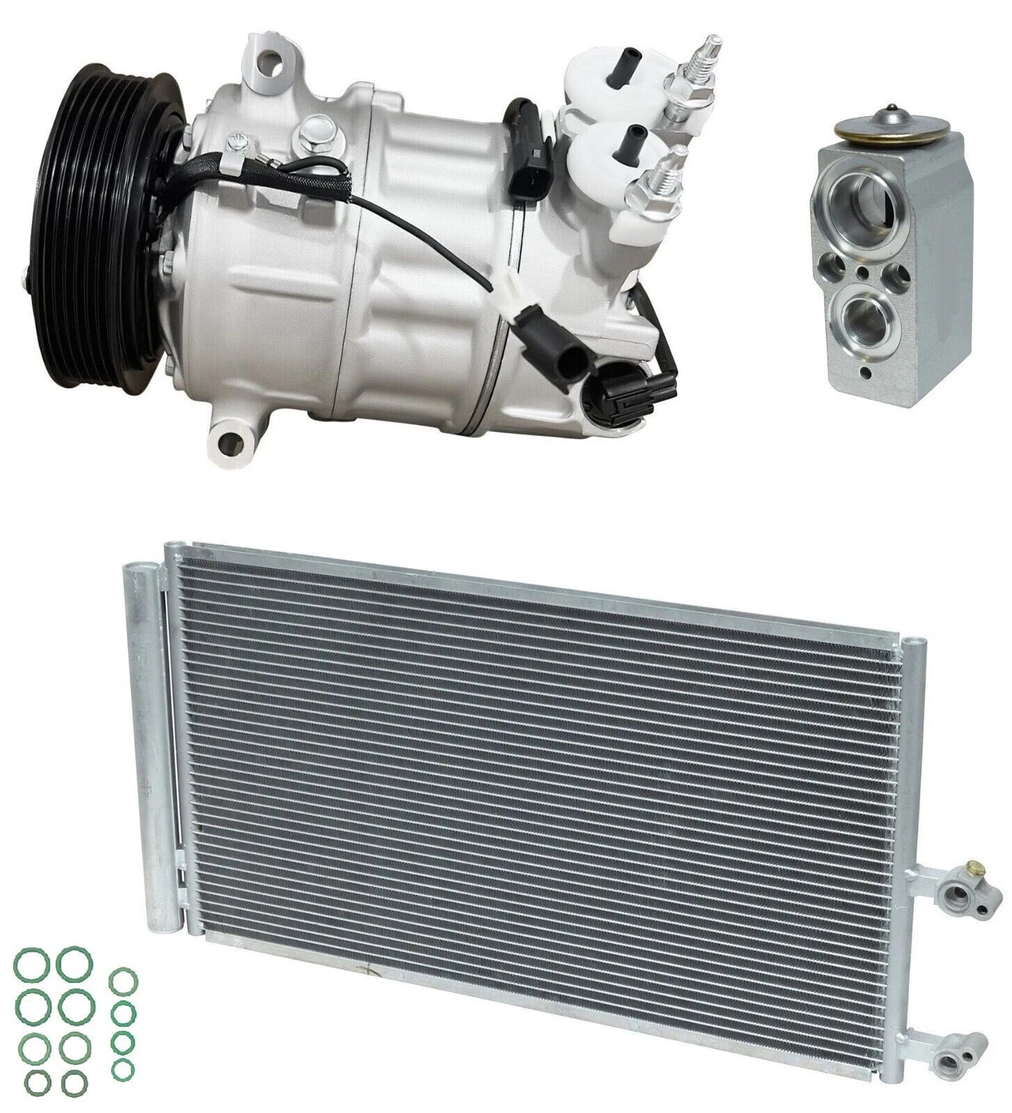 AC Compressor Kit With Condenser for Volvo XC90 2.0L (2018–2018)